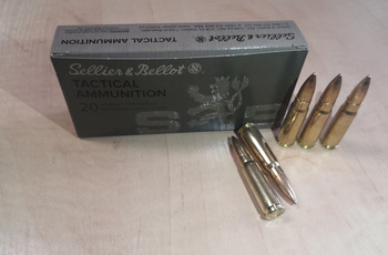 Amunicja 7,62x39 S&B FMJ Tactical 8g/124gr (20 szt.)