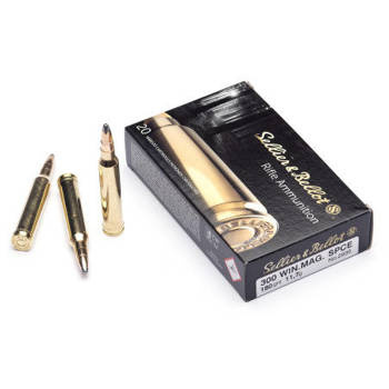 Amunicja .300 Win Mag S&B SPCE 11,7g/180gr (20 szt.)