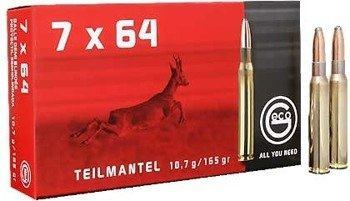 Amunicja 7x64 GECO Teilmantel 10,7g/165gr (20 szt.)