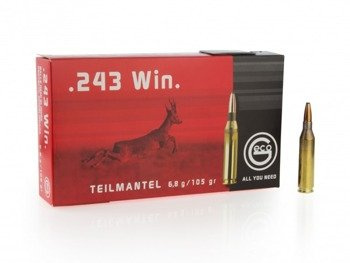 Amunicja .243 Win GECO Teilmantel 6.8g/105gr (20 szt.)