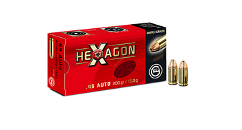 Amunicja .45 ACP GECO Hexagon 13g/200gr (50 szt.)