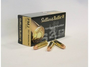 Amunicja .357 Magnum S&B FMJ 10.25g/158gr (50 szt.)