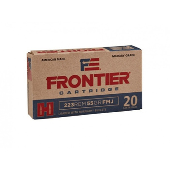 Amunicja .223 Rem Hornady FMJ-BT Frontier 55gr/3,56g (20 szt.)