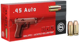 Amunicja .45 ACP GECO JHP 14.9g/230gr (50 szt.)