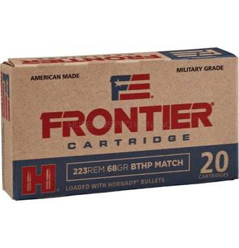 Amunicja .223 Rem Hornady BTHP Frontier 68gr/4,41g (20szt)