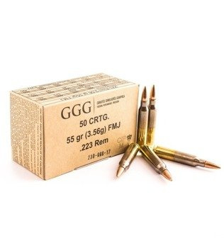 Amunicja .223 Rem GGG FMJ 3,56g/55gr (50 szt.)