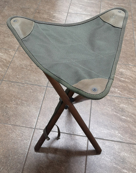 Krzesełko składane taboret stołek brezentowy Garbacz SMT-4