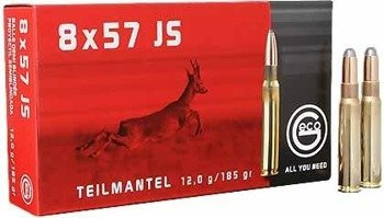 Amunicja 8x57JS GECO Teilmantel 12g (20 szt.)