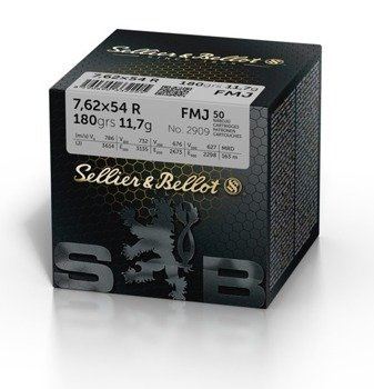 Amunicja 7,62x54R S&B FMJ 11.7g/180gr (50 szt.)