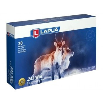 Amunicja .243 Win Lapua SP 6.5g/100gr (20 szt.)