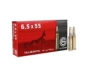 Amunicja 6,5x55 SE GECO Teilmantel 10,1g/156gr (20 szt.)