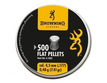 Śrut diabolo Browning Flat Pellets 4,5 mm 500 szt.