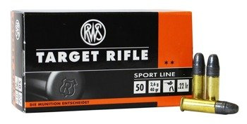 Amunicja .22LR RWS Target Rifle 2.6g/40gr (50 szt.)