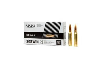 Amunicja .308 Win GGG Nosler HPBT 10,89g/168gr (20 szt.)