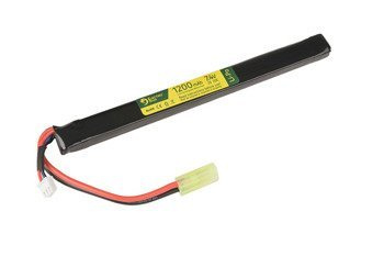 Akumulator LiPo 7,4V 1200mAh 20/40C pod pokrywę replik AK