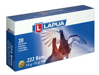Amunicja .222 Rem Lapua FMJ 3.6g/55gr (20 szt.)