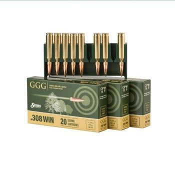 Amunicja .308 Win GGG HPBT 10,89g/168gr (20 szt.)