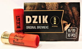 Amunicja 16/70 Breneka Pionki Dzik Original Brenneke 26.6g (10 szt.)
