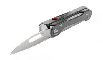 Ładowalna latarka PAL+ 400lm z nożem i funkcją Power Bank - NEBO