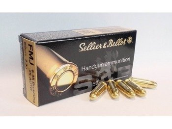 Amunicja 6,35 Browning/.25 Auto S&B FMJ 3.3g/50gr (50 szt.)