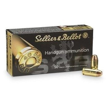 Amunicja .40 S&W S&B FMJ 11.7g/180gr (50 szt.)