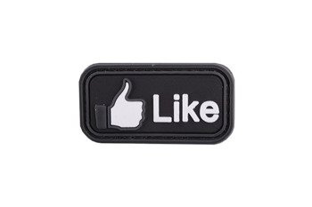 Naszywka Like - czarna