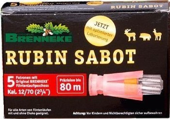 Amunicja 12/70 Brenneke Rubin Sabot 28g (5 szt.)