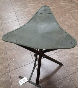 Krzesełko myśliwskie składane taboret stołek Garbacz SMD-4 - 62/76 cm